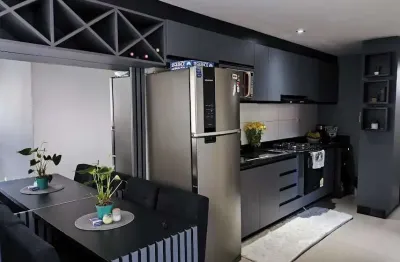 Apartamento com 2 quartos à venda na rua floripa mullmann, 144, atuba, colombo, 42 m2 por r$ 244.900