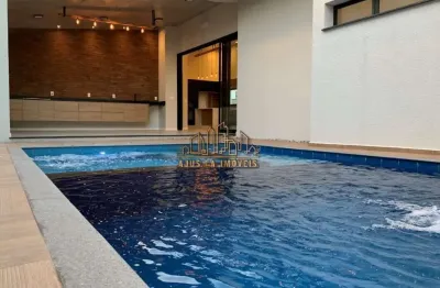 Casa em condomínio fechado com 4 quartos à venda na rua júlio cassola, 1, alphaville nova esplanada, votorantim por r$ 2.900.000