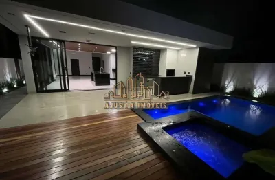 Casa em condomínio fechado com 3 quartos à venda na rua júlio cassola, 1, alphaville nova esplanada, votorantim por r$ 2.550.000