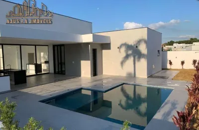 Casa em condomínio fechado com 3 quartos para alugar na rua júlio cassola, 3105, alphaville nova esplanada, votorantim por r$ 18.000