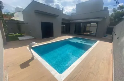 Casa em condomínio fechado com 3 quartos para alugar na rua júlio cassola, 3105, alphaville nova esplanada, votorantim por r$ 18.000