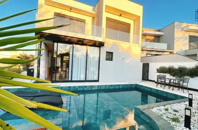 Casa em condomínio fechado com 3 quartos à venda na rua júlio cassola, 1, alphaville nova esplanada, votorantim por r$ 3.990.000