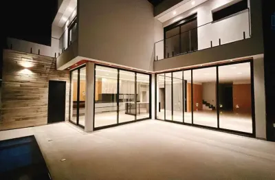 Casa em condomínio fechado com 4 quartos à venda na rua júlio cassola, 1, alphaville nova esplanada, votorantim por r$ 3.750.000