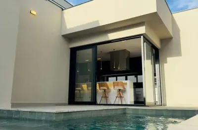 Casa em condomínio fechado com 4 quartos à venda na Rua Júlio Cassola, 1, Alphaville Nova Esplanada, Votorantim por R$ 3.950.000