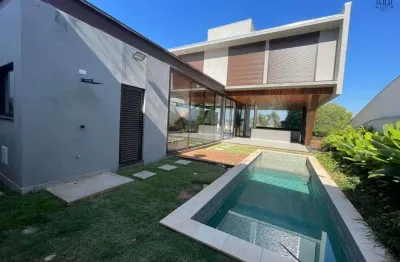 Casa em condomínio fechado com 3 quartos à venda na rua júlio cassola, 3, alphaville nova esplanada, votorantim por r$ 3.200.000