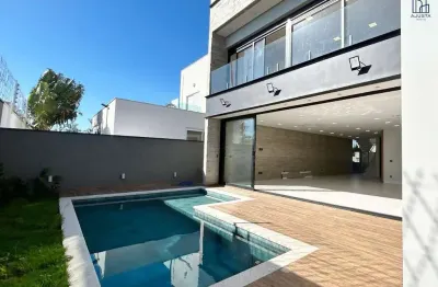 Casa em condomínio fechado com 5 quartos à venda na rua júlio cassola, 1, alphaville nova esplanada, votorantim por r$ 4.500.000