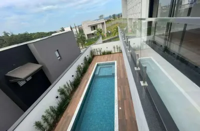 Casa em condomínio fechado com 3 quartos à venda na rua júlio cassola, 3, alphaville nova esplanada, votorantim por r$ 3.500.000