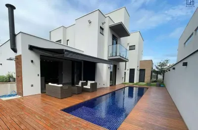 Casa em condomínio fechado com 3 quartos à venda na rua júlio cassola, 1, alphaville nova esplanada, votorantim por r$ 2.750.000