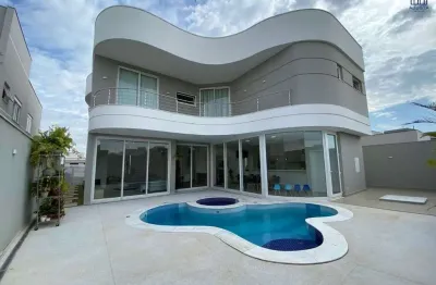 Casa em condomínio fechado com 4 quartos à venda na rua júlio cassola, 3, alphaville nova esplanada, votorantim por r$ 3.300.000