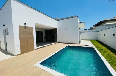 Casa em condomínio fechado com 3 quartos à venda na rua júlio cassola, 3, alphaville nova esplanada, votorantim por r$ 1.890.000