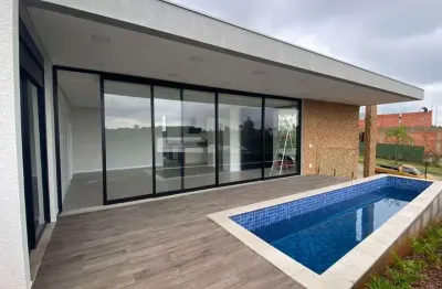 Casa em condomínio fechado com 3 quartos à venda na rua júlio cassola, 3, alphaville nova esplanada, votorantim por r$ 2.450.000