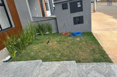 Casa em condomínio fechado com 3 quartos à venda na avenida doutor josé caetano graziosi, 955, wanel ville, sorocaba por r$ 1.055.000