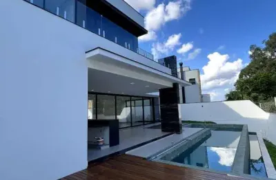 Casa em condomínio fechado com 3 quartos à venda na rua júlio cassola, 1, alphaville nova esplanada, votorantim por r$ 3.900.000