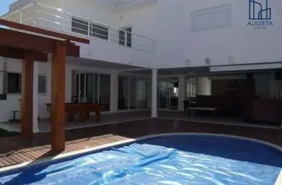 Casa em condomínio fechado com 4 quartos à venda na avenida rogério cassola, 842, loteamento aldeia da mata, votorantim por r$ 2.350.000