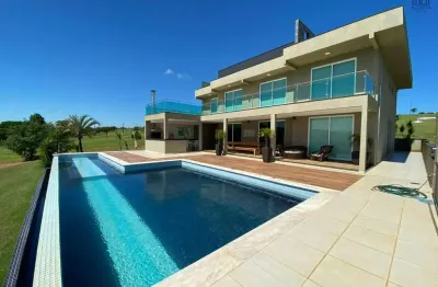 Casa em condomínio fechado com 5 quartos à venda na rod. raposo tavares, km 266, 266, riviera santa cristina, paranapanema por r$ 4.000.000
