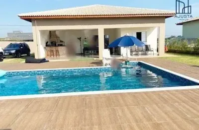 Casa em condomínio fechado com 3 quartos à venda na pedro dias morreira, 85, village da serra, araçoiaba da serra por r$ 1.050.000