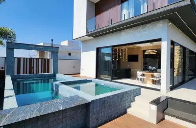 Casa em condomínio fechado com 4 quartos à venda na marginal, 1, alphaville castello, itu por r$ 3.800.000