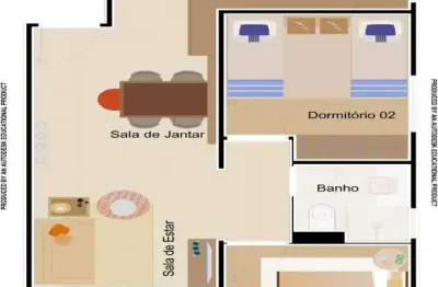 Apartamento à venda no condomínio quintas do largo em valinhos/sp
