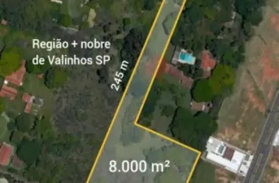 Terreno à venda no sítio recreio dos cafezais em valinhos/sp