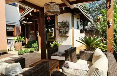 Casa à venda no condomínio residencial terras do caribe em valinhos/sp