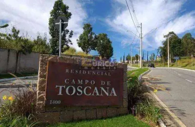 Terreno em condomínio à venda no condomínio campo de toscana em vinhedo/sp