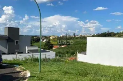 Terreno em condomínio à venda no condomínio residencial mont'alcino em valinhos/sp