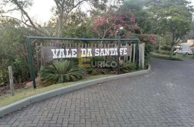 Terreno à venda no condomínio vale da santa fé em vinhedo/sp