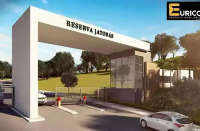 Terreno em condomínio à venda no condomínio reserva jatobás em louveira/sp