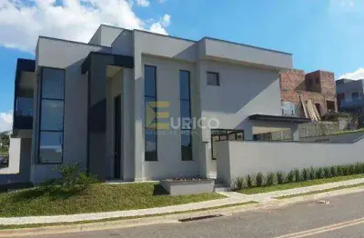 Casa à venda no condomínio residencial mont'alcino em valinhos/sp
