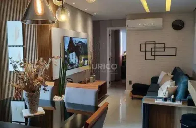 Apartamento à venda no condomínio reservatto mansoes santo antonio em campinas/sp