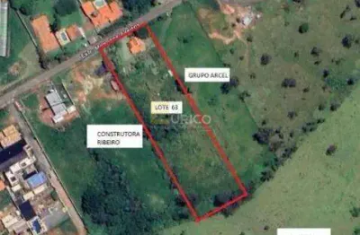 Terreno a venda com 10.000m² chácaras samambaia bairro jardim andorinhas campinas/sp