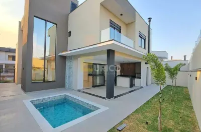 Casa em condomínio à venda no condomínio residencial mont'alcino em valinhos/sp