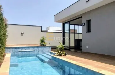 Casa em condomínio à venda no condomínio santorini residencial club em paulínia/sp