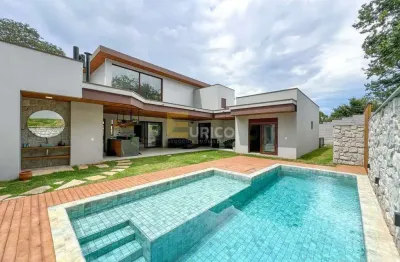 Casa térrea de alto padrão para locação no condomínio marambaia – vinhedo/sp