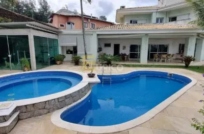 Casa mobiliada de alto padrão para locação no condomínio jardim europa em vinhedo/sp
