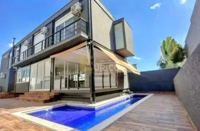 Casa em condomínio à venda no condomínio arosa - swiss park em campinas/sp