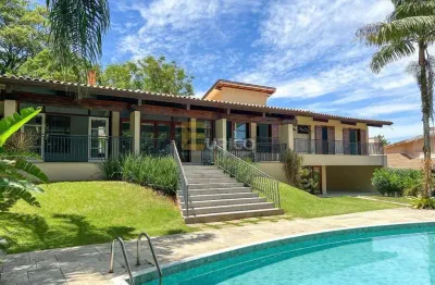 Casa de luxo com 4 suítes para locação e venda no condomínio marambaia- vinhedo sp