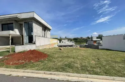 Terreno em condomínio à venda no condomínio residencial mont'alcino em valinhos/sp