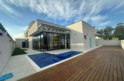 Casa térrea de alto padrão no condomínio residencial arboretum – vinhedo/sp