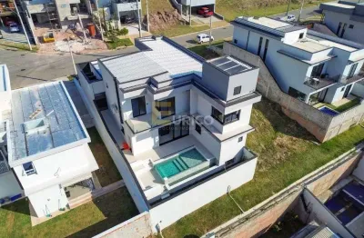 Casa alto padrão sofisticada e moderna no reserva jatobás em louveira