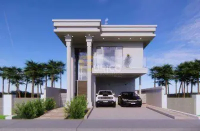 Casa estilo sobrado de alto padrão à venda no condomínio ibi aram 2 em itupeva/sp