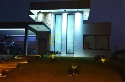 Casa térrea de alto padrão à venda no residencial colinas de inhandjara - itupeva/sp