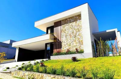 Casa de alto padrão e recém construída á venda no condomínio arboretum em vinhedo/sp