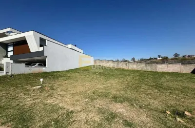 Terreno em condomínio à venda no condomínio residencial mont'alcino em valinhos/sp