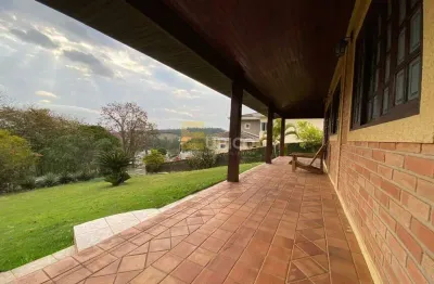 Casa térrea rustica p/ locação no condomínio vila hípica i - vinhedo sp