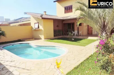 Casa em condomínio em vinhedo (jardim américa) – 3 quartos, quintal, piscina