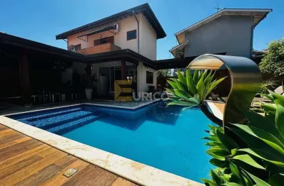 Casa em condomínio à venda no condomínio residencial terras do caribe em valinhos/sp