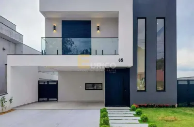 Sobrado novo de alto padrão à venda no villagio azzure – itupeva/sp