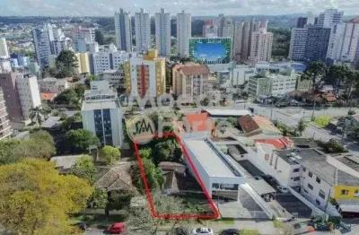 Terreno à venda na alameda princesa izabel, 3018, bigorrilho, curitiba por r$ 1.600.000