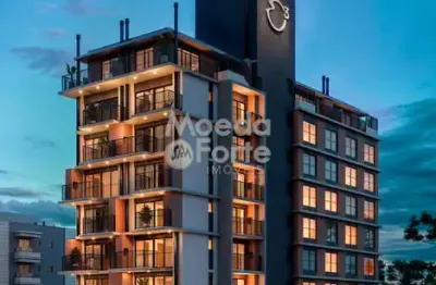 Cobertura com 1 quarto à venda na rua martim afonso, 2845, bigorrilho, curitiba por r$ 970.000